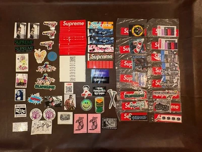 Supreme Stickers Lot 150+ - 15 Sealed Packs- 100% Authentic - Box Logo SS15-SS24 - Image 1 of 4
