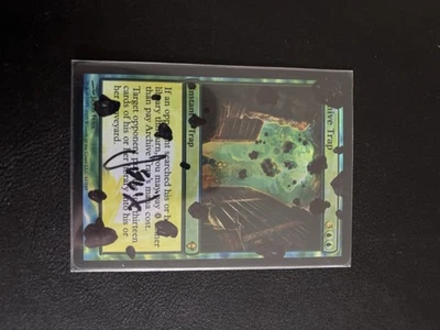 Archive Trap Zendikar Foil Artist Signed And Altered! - Image 1 of 2