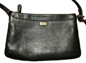 Vintage Coach Pebbled Leather Crossbody Handbag - Picture 1 of 7
