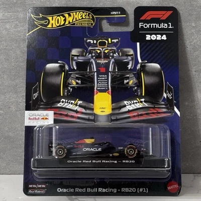 Hot Wheels Oracle Red Bull Racing RB20 #1 Max Verstappen F1 Formula One Premium