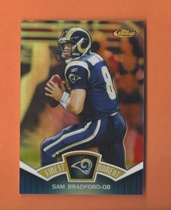 Topps Finest Moment 2012 refractor Sam Bradford #FM-SB ST. LOUIS RAMS - Imagen 1 de 1
