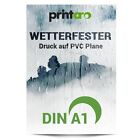2 x A1 wetterfester Digitaldruck auf PVC Poster fr Kundenstopper/Plakatstnder 
