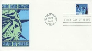 3451  34c  STATUE OF LIBERTY - Farnam cachet - Picture 1 of 1