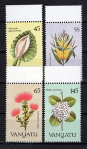Vanuatu 515-518 MNH Flowers Plants Flora ZAYIX 0624S0146 - Picture 1 of 3