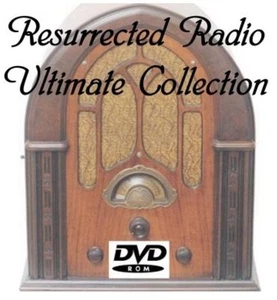 RESURRECTED RADIO - THE ULTIMATE OLD TIME RADIO COLLECTION 17 DVD COLLECTION - Picture 1 of 1