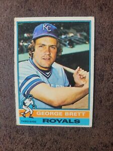 1976 TOPPS Baseball George Brett #19 - Kansas City Royals Legend #7