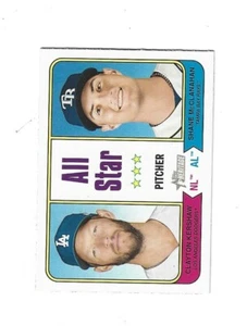 2023 Topps Heritage #339 Shane McClanahan/Clayton Kershaw AS - Picture 1 of 1