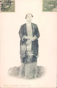 PC CHINA Yunnan HOMBRE mujer años 1900 - Imagen 1 de 2