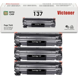 Patrone 137 - gute Qualität passend für Canon 137 Toner MF236n MF237w MF216n -3PK - Bild 1 von 8