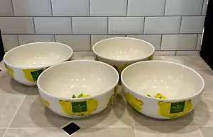 4 ciotole per cereali insalata melamina limoni Kate Spade New York - Foto 1 di 5