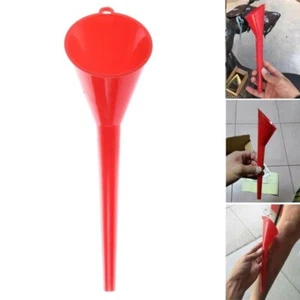 Fuel Filling Tools Car Long Neck Stem Funnel Motorcycle Refueling Tools Funnel - Picture 1 of 6