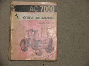 Allis Chalmers Tractor 7000 Operator's Manual - Picture 1 of 1