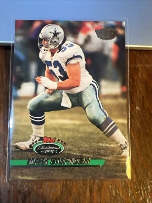 Mark Stepnoski 1993 Topps Stadium Club Members Only #476 Dallas Cowboys - Image 1 of 4