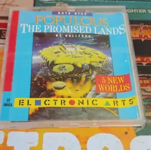 Populous Promised Land (EA 1988) for ST 520 1040 (Disk, Box) works - Bild 1 von 3