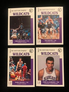 1987-88 St. Mary Hospital KANSAS STATE WILDCATS singles - choose from list Nrmt!