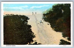 1920 BARKING SANDS NOBILI NIIHAU TERRITORIO HAWAII HONOLULU CARTA CO CARTOLINA - Foto 1 di 2