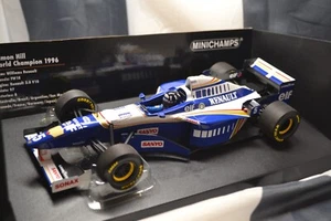 MINICHAMPS F1 - 1996 WILLIAMS RENAULT FW18 - DAMON HILL - 1/18 SCALE MODEL CAR - Picture 1 of 9