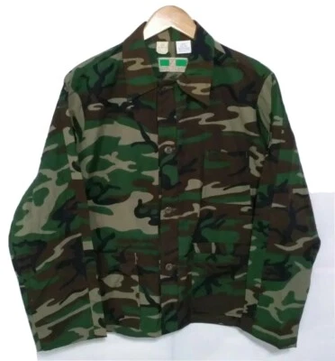 Vintage Game Winner Sportswear Camo Long Sleeve Button Up Shirt Men's L 42-44 - Image 1 of 4