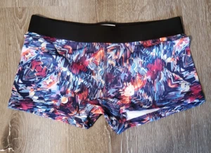 Pantalones Cortos Soffe Dri Tiro Bajo Multicolor Juvenil XL (16) Deportes Animadoras Usados en Excelente Condición - Imagen 1 de 10