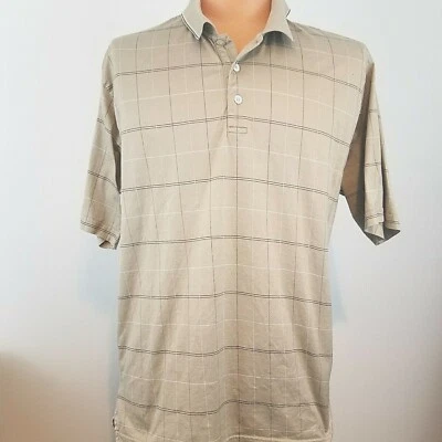 donald j trump mens plaid signature collection short sleeve shirt size large L - Image 1 of 4