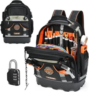 Rucksack Werkzeugtasche für Herren, robuster Elektriker 78 - Taschen & Schlaufen Werkzeuge...  - Bild 1 von 8