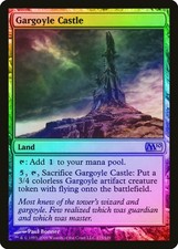 Gargoyle Castle FOIL Magic 2010 / M10 PLD Land Rare MAGIC MTG CARD ABUGames