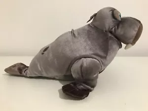 RARE Disney Store Dash 14" Walrus Plush Little Mermaid II - Picture 1 of 9