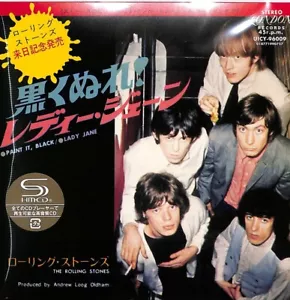 ROLLING STONES Paint It Black/Lady Jane [Japan limitiert 7 Zoll Papierjacke CD] - Bild 1 von 2
