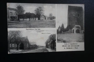 Ak Bergsdorf Zehdenick in Brandenburg 1943 Geschäftshaus - Bild 1 von 2