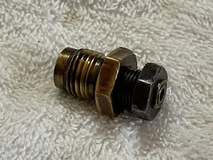 Alfa Romeo 105 SERIES EARLY MODELS INLET MANIFOLD AIR BLEED LOCK, USED - Picture 1 of 2