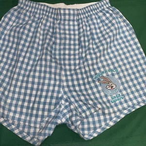 NEW Rare Looney Tunes Acme Clothing BugsBunny Mens Med Checkered Boxers - Picture 1 of 5