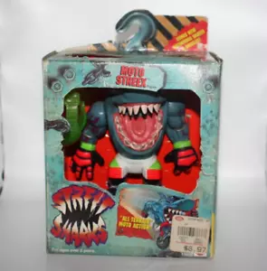 Modellino Moto Streex Mattel Street Sharks 1995 vintage - scatola sigillata LEGGI - Foto 1 di 24