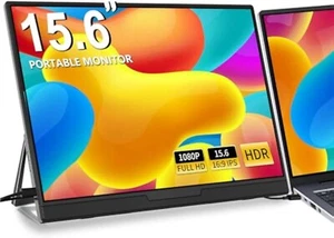 Monitor Portátil para Laptop 15.6'' 1080P FHD Laptop Pantalla Extensor Monitor Dual - Imagen 1 de 7