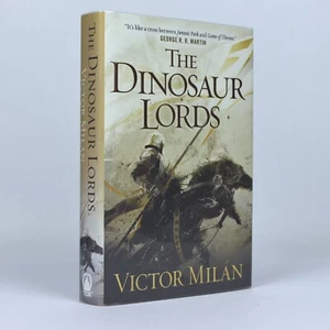 The Dinosaur Lords, by Victor Milan (True 1st Edition, TOR 2015 HCDJ) - Picture 1 of 11