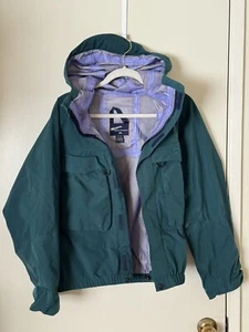 Vintage Simms Goretex Jacket Dry Coat Men’s Small Green Rare - Picture 1 of 18
