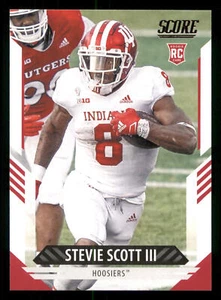 Stevie Scott III - 2021 Score #361 RC - Indiana Hoosiers - Picture 1 of 2