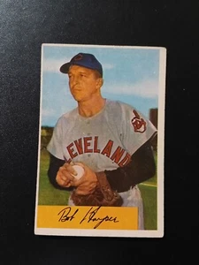 1954 Bowman # 4 Bob Hooper No Creases Free Shipping - Picture 1 of 2