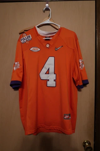 Clemson Football Jersey Child's XL Nike Deshaun Watson #4 Orange Cover