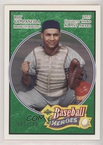 2005 Upper Deck Baseball Heroes Emerald /199 Roy Campanella #177 HOF