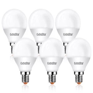 6W LED Round Golf Ball Light Bulbs Small Screw E14 Cold Warm White Enery Saving - Picture 1 of 12