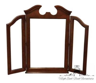 KINCAID FURNITURE Cherry Crossing Traditional Style 54" Tri-View Dresser Mirr... - Image 1 of 4