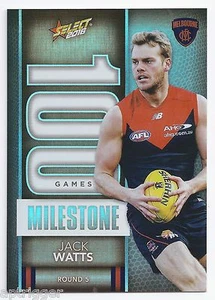 2016 Select Footy Stars Milestone (MG48) Jack WATTS Melbourne - Picture 1 of 1
