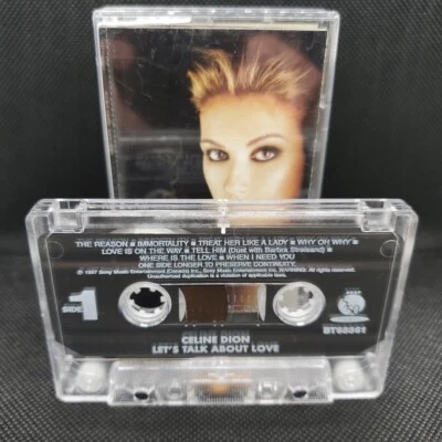 Let's Talk About Love by Céline Dion (Cassette, Nov-1997, 550 Music) - Image 1 of 3