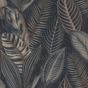 Rasch Vliestapete African Queen 3 Blätter Botanisch 751840 - Imagen 1 de 4