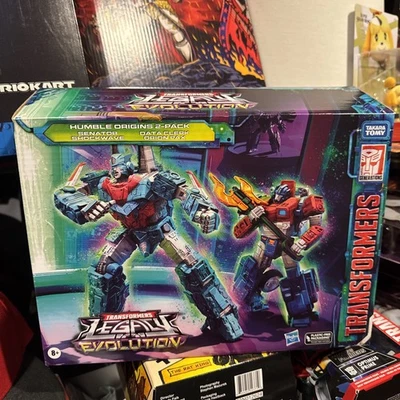 TRANSFORMERS LEGACY EVOLUTION HUMBLE ORIGINS SENATOR SHOCKWAVE + ORION PAX - Image 1 of 4