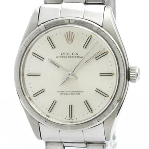Vintage ROLEX Oyster Perpetual 1007 Steel Automatic Mens Watch BF572234 - Picture 1 of 1
