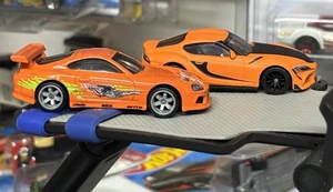 Paquete de 2 Hot Wheels 2012 Toyota GR Supra y Toyota Supra Fast & Furious sueltos - Imagen 1 de 6