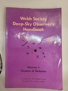 Webb Society Deep-sky Observers Handbook Vol. 5 Kenneth Glyn Jones - Picture 1 of 2