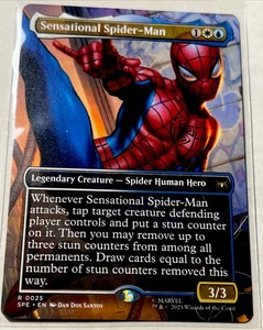 Sensational Spider-Man Borderless Marvel's Eternal-Legal Regular NM-M PACK FRESH - Picture 1 of 2