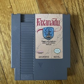 Faxanadu (Nintendo NES, 1989) Authentic